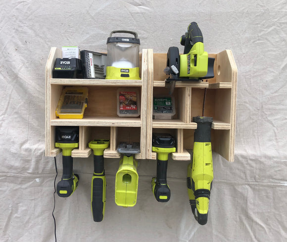 3 Tool Battery Powered Tool Storage Unit with COMBO
