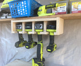 4 Tool Battery Powered Tool Storage UNDER SHELF unit