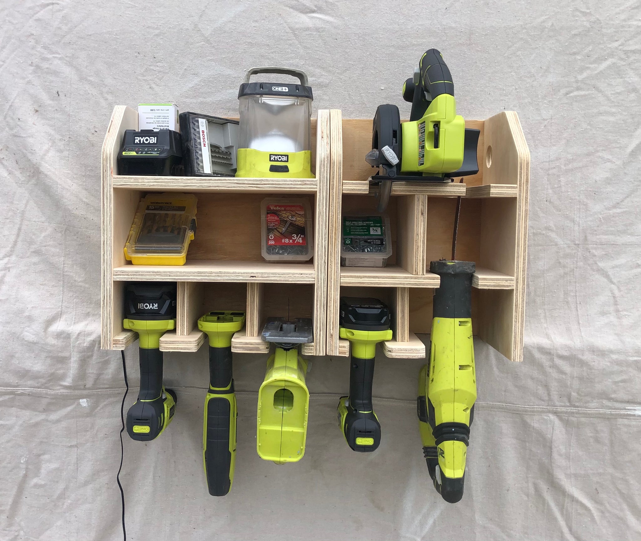 Plastic Self-tapping Organizer Boxes Tools