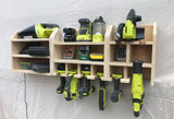 4 Tool Battery Powered Tool Storage Unit with COMBO and Medium shelf