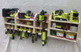 4 Tool Battery Powered Tool Storage Unit,  3 Tool Battery Powered Tool Storage Unit with COMBO and Medium Shelf