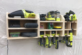 4 Tool Battery Powered Tool Storage Unit with COMBO and Medium shelf